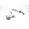 Catback Milltek BMW Série 1 E82-E88 135i 3.0 (N54)/3.0 (N55) 306ch 2008-2012 - Homologué ECE - résonné - sorties GT80 Noir
