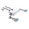 FAP Back Milltek BMW Serie 1 F40 128ti 2.0 2021-2024 con FAP - Maxton x Milltek - no resonado - salidas Quad GT100 Titanio azula