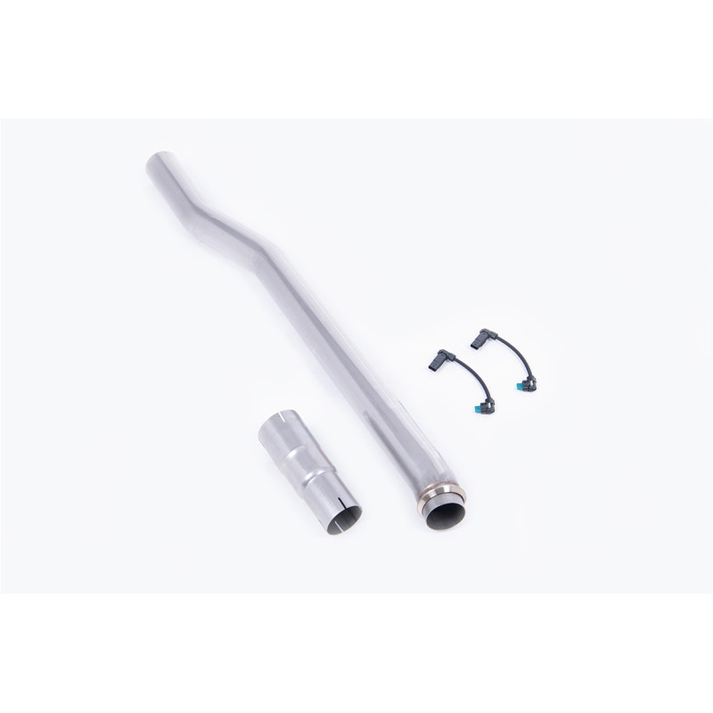 Tubo sustituto FAP Milltek BMW Serie 1 F40 - Bypass FAP - Con módulo electrónico de engaño para la centralita - para línea de or