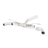 Remplacement silencieux Milltek BMW Série 1 F20-F21 120i - 125i 2016-2019 - Bypass silencieux AR - sorties GT90 Titane