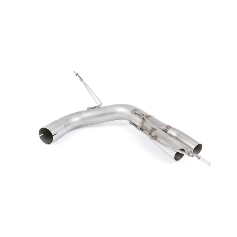 Remplacement silencieux Milltek BMW Série 1 F20-F21 120i - 125i 2016-2019 - Bypass silencieux AR - sorties GT80 Cerakote Noir