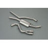 Catback Milltek BMW Série 1 E81, Série 1 E87 - résonné et sans silencieux AR - sorties Twin76.2mm Polies
