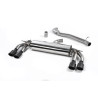 Cat-Back-Anlage Milltek Audi TT 8S TTS 2.0 TFSI 2015-2023 - ohne Resonator - Dual-Oval-Endrohre Cerakote Schwarz