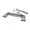 Milltek Cat-Back Exhaust Audi TT 8S TTS 2.0 TFSI 2015-2023 - Non-Resonated - Dual Oval Polished Tips