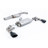 Catback Milltek Audi TT 8S RS 2.5 TFSI 2016-2023 - ECE-zugelassen - Version 80 mm - mit Resonator - Ovale Endrohre Cerakote Schw