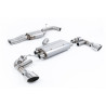Catback Milltek Audi TT 8S RS 2.5 TFSI 2016-2023 - Homologado ECE - Versión 80 mm - con resonador - colas ovaladas pulidas
