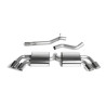 Cat-back Milltek Audi TT 8J TTS 2.0 TFSI 2008-2014 - non-resonated - polished quad tips