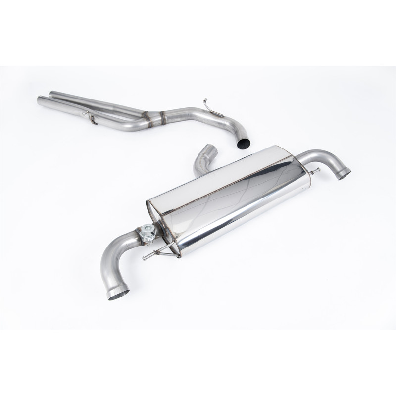 Cat-Back-Anlage Race Milltek Audi TT 8J RS 2.5 TFSI 2009-2014 - OEM-Endrohre