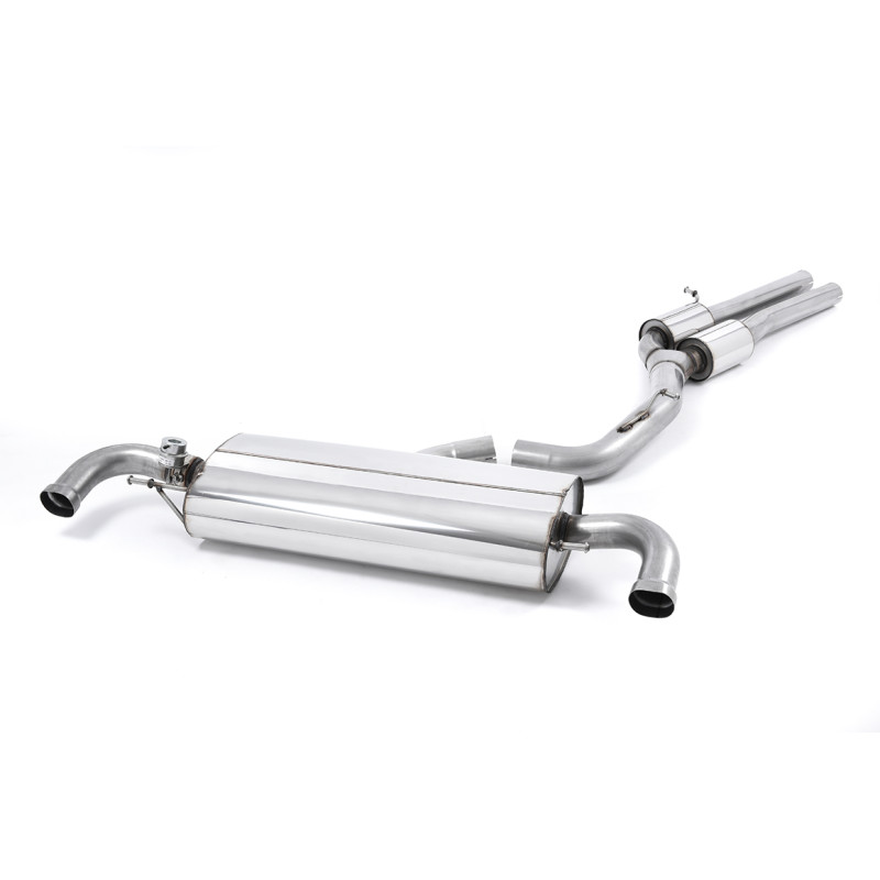 Catback Race Milltek Audi TT 8J RS 2.5 TFSI 2009-2014 - résonné - sorties OEM