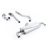 Ligne complète Race Milltek Audi TT 8J RS 2.5 TFSI 2009-2014 - avec downpipe 100mm et cata Hi-Flow - sorties OEM