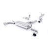 Scarico cat-back Milltek Audi TT 8J 3.2 V6 2006-2010 - non risonato - terminali Dual Jet-100 lucidati