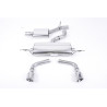 Catback Milltek Audi TT 8J 3.2 V6 2006-2010 - risonato - terminali Dual Jet-100 lucidati