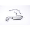 Catback Milltek Audi TT 8J 2.0 TFSI 2006-2011 - non risonato - terminali Twin Jet-90 lucidati