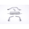 Cat-back Milltek Audi TT 8J 2.0 TFSI 2006-2011 - ECE homologated - non-resonated - Dual Jet-100 polished tips
