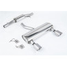 Catback Milltek Audi TT 8N 3.2 V6 2003-2006 - résonné - sorties Dual GT115 Titane