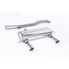 Cat-Back Race 76.2 Milltek Audi TT 8N 1.8T 180-225 PS 1998-2006, ohne Resonator, Dual-GT100-Endrohre Poliert