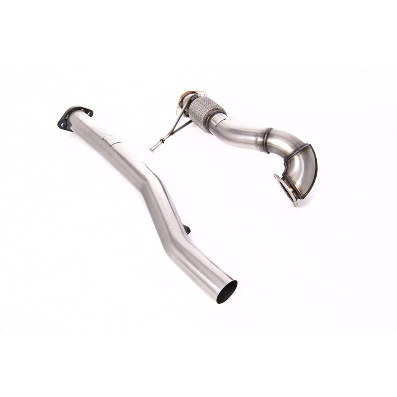 Downpipe maggiorato Milltek Audi TT 8N 1.8T 180-225ch 1998-2006, decat