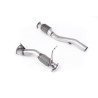 Downpipe maggiorato Milltek Audi TT 8N 1.8T 180-225ch 1998-2006, con catalizzatore sportivo Hi-Flow