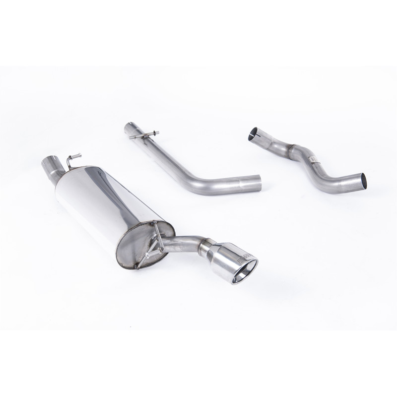 Cat-Back-Anlage Milltek Audi TT 8N 1.8T 150-180 PS 1998-2006 - ohne Resonator