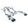FAP Back Milltek Audi S8 D5 2020-2025 - ECE - avec primaire + partie centrale Active - sorties Quad GT115 Cerakote Noir