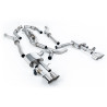 FAP Back Milltek Audi S8 D5 2020-2025 - ECE - con primario + parte central Active - salidas Quad GT115 Pulidas