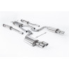 Cat-Back-Anlage Milltek Audi S6 C6 5.2 V10 FSI 2006-2012 - ECE-zugelassen - mit Primärschalldämpfer, mit Resonator - Quad-GT80-E