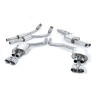 Cat-Back-Anlage Milltek Audi S6 C7, S7 4G - ECE-zugelassen - mit Vorschalldämpfer, resonatorbehaftet - Quad-Endrohre GT100, poli