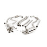 Catback Milltek Audi S4 B9, S5 F5 - Sans silencieux primaire - sorties Quad Jet-100 Carbone - sans diff. sport