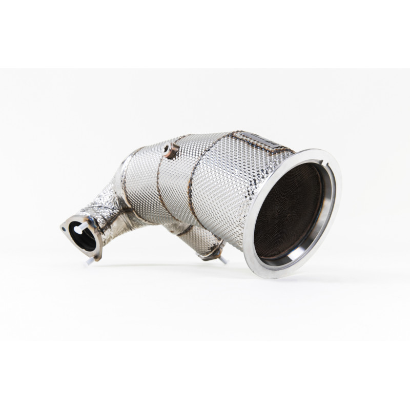 Descente de Turbo Milltek Audi S4 B9 3.0 Turbo V6 2016-2018 - Homologué ECE - Downpipe HJS Tuning ECE