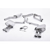 Cat-Back-Anlage Valve Sonic Milltek Audi S4 B8.5, S5 8T - Version Valve Sonic - resonant + Endschalldämpfer à - Quad-Endrohre GT