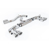 FAP Back Milltek Audi S3 8Y - Version Race (silencieux AR Race) - 80 mm - non résonné - sorties Quad GT115 Polies - Sportback