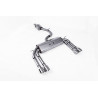 Cat-Back Milltek Audi S3 8V2 2.0 TFSI 2013-2018 without DPF - Resonated - Polished GT100 Quad Tips
