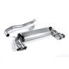 FAP Back Milltek Audi S3 8V2 2.0 TFSI 2013-2020 avec FAP - non résonné - sorties Quad GT100 Polies