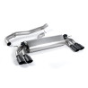 DPF Back Milltek Audi S3 8V2 2.0 TFSI 2013-2020 with DPF - non-resonated - Quad Oval Black Cerakote Outlets