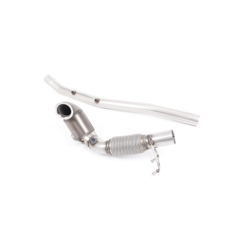 Downpipe Milltek Audi S3 8V2 / Cupra Ateca / Seat Leon 5F… - con cat Hi-Flow - per linea Milltek/per linea originale