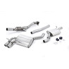 Ligne complète Milltek Audi S3 8P 2.0 TFSI 2007-2012 - avec HJS cata Hi-Flow 200 CPSI - Avec intermédiaire - sorties GT80 Polies