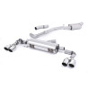Cat-Back Milltek Audi S1 8X 2.0 TFSI 2014-2018 - ECE Homologated - Resonated - Quad GT90 Polished Tips
