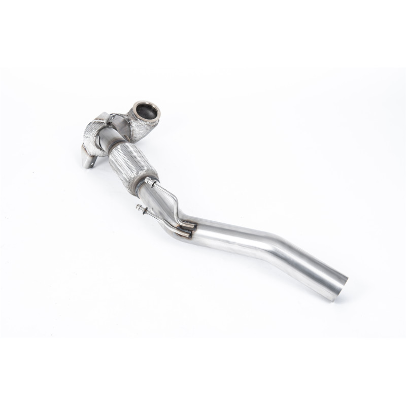 Descente de Turbo Milltek Audi S1 8X 2.0 TFSI 2014-2018 - Homologué ECE - Downpipe HJS Tuning ECE