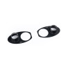 Tapas de acabado para salidas Milltek Audi RS6 C8 2019-2025, RS7 C8 2019-2025 - Par de tapas de acabado Cerakote Negro
