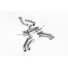 FAP Back Milltek Audi RSQ3 F5 2.5 TFSI 2020-2025 avec FAP - Ligne Race 80 mm après FAP