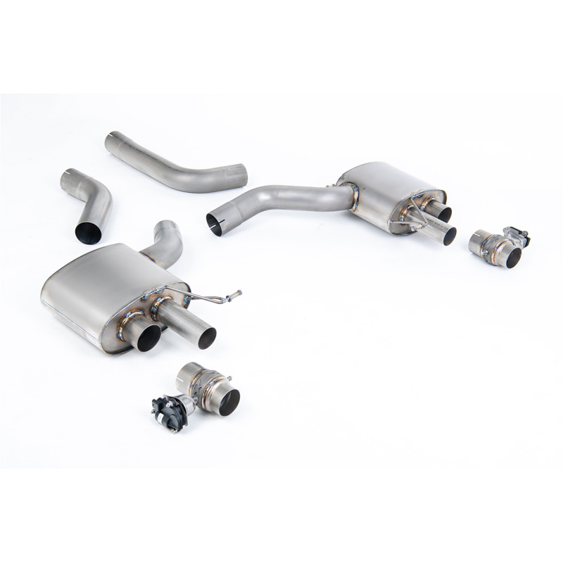Accessori aggiuntivi Milltek Audi RS6 C8, RS7 C8 - Pack Upgrade Milltek Signature Titane comprensivo di silenziatori posteriori 