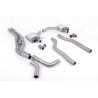 DPF-Back Milltek Audi RS6 C8 2019-2025, RS7 C8 2019-2025, Leitung 80 mm nach DPF, Dual-Ovalendrohre poliert