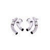Descente de Turbo 80mm Milltek Audi RS6 C8, RS7 C8, S8 D5 - 80 mm avec decatas + Bypass GPF - pour ligne Milltek
