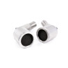 Descente de Turbo 80mm Milltek Audi RS6 C8, RS7 C8, S8 D5 - 80 mm avec catalyseurs HJS Highflow 200 CPSI - pour ligne Milltek