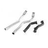 Downpipe 76 mm Milltek Audi RS6 C7, RS7 C7, S6 C7, S7 4G - 76 mm mit Kat-Ersatzrohr - für Milltek-Anlage
