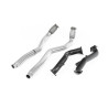 Downpipe de Turbo 76mm Milltek Audi RS6 C7, RS7 C7, S6 C7, S7 4G - 76 mm con decat - para línea original