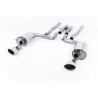 Cat-Back Milltek Audi RS6 C6 5.0 V10 Biturbo 2008-2010 - Non-Resonated - Dual Oval Polished Tips