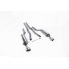 Cat-back Milltek Audi RS6 C5 V8 Bi-Turbo 2002-2004 - Non-Resonated - Dual Polished Oval Tips