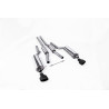 Catback Milltek Audi RS6 C5 V8 Bi-Turbo 2002-2004 - Homologué ECE - résonnés - sorties Dual Ovales Noir