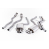Catback Milltek Audi RS5 B8 B8 Coupé 2010-2015 - Sans silencieux primaires et non résonné